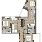 شقة Place2be *