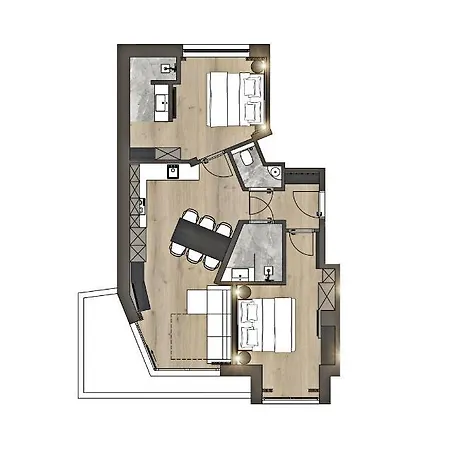 Place2be 아파트 *